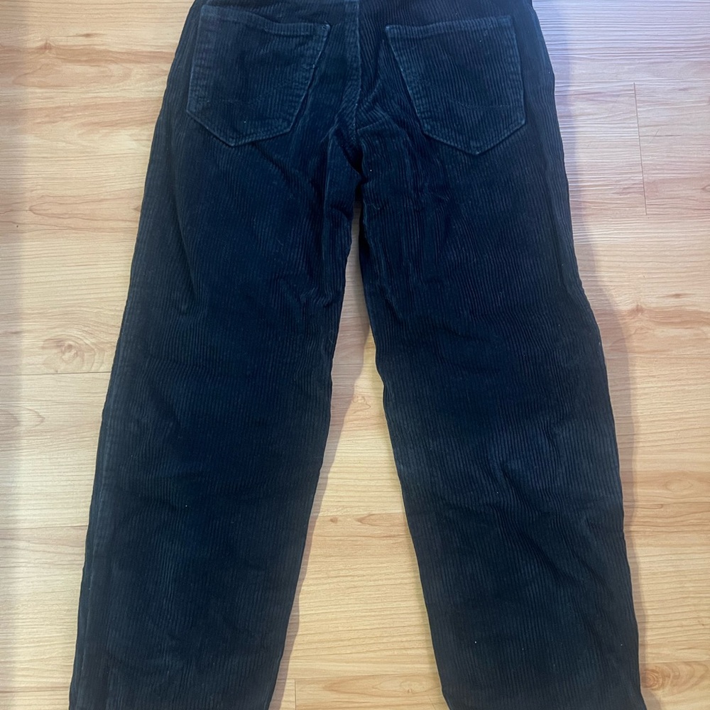 Empyre Men’s Black Corduroy Wide-Leg Pants SZ 24 - Picture 2 of 16